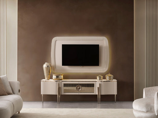 Atmacha Home And Living Tv Unit Star TV Stand