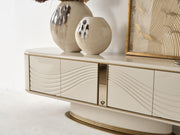 Atmacha Home And Living Tv Unit TV Stand / Antique Brass Messina TV Stand