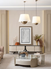 Atmacha Home And Living Tv Unit TV Stand / Antique Brass Nora TV Stand