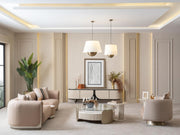 Atmacha Home And Living Tv Unit TV Stand / Antique Brass Nora TV Stand