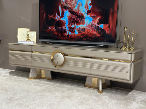 Atmacha Home And Living TV Unit TV Unit / Gold Valencia TV Unit