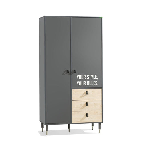 Atmacha Home And Living Wardrobe 2 Door Robin Wardrobe