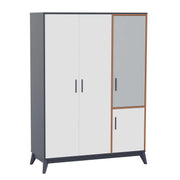 Atmacha Home And Living Wardrobe 3 Door - 2230 Romy Wardrobe