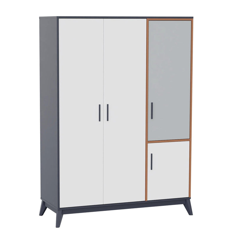 Atmacha Home And Living Wardrobe 3 Door - 2230 Romy Wardrobe