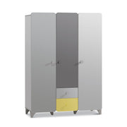 Atmacha Home And Living Wardrobe 3 Door - 466221 Isla Wardrobe