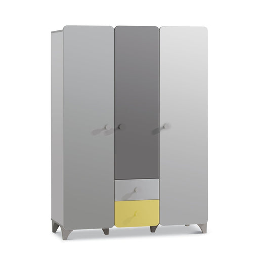 Atmacha Home And Living Wardrobe 3 Door - 466221 Isla Wardrobe
