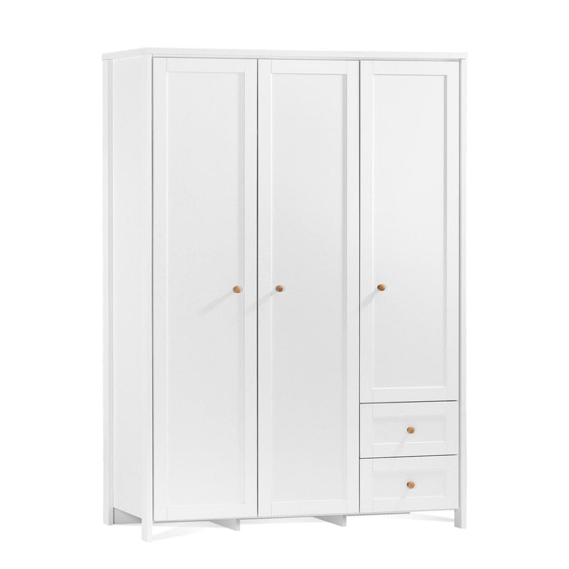 Atmacha Home And Living Wardrobe 3 Door Flora Wardrobe