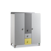 Atmacha Home And Living Wardrobe 3 Door Isla Wardrobe