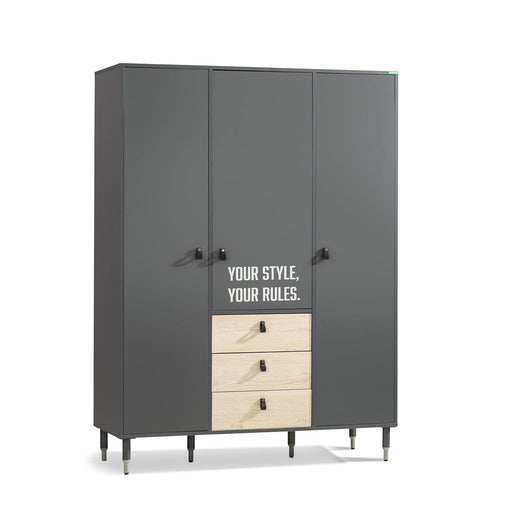 Atmacha Home And Living Wardrobe 3 Door Robin Wardrobe