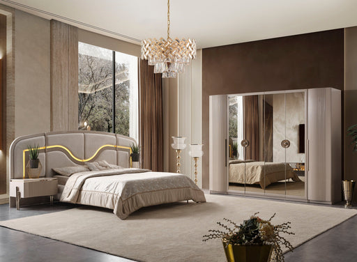 Atmacha Home And Living Wardrobe 4 Door(223 cm) Star Wardrobe