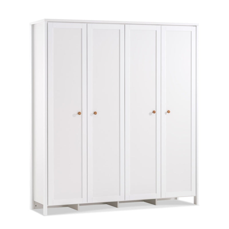 Atmacha Home And Living Wardrobe 4 Door Flora Wardrobe