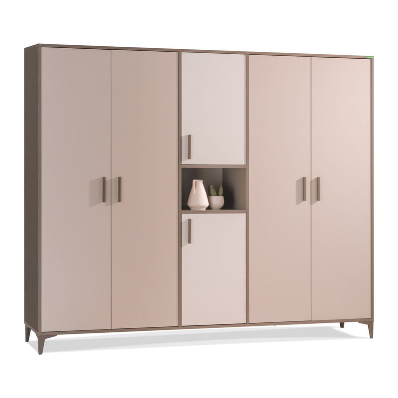 Atmacha Home And Living Wardrobe 5 Door Vivi Wardrobe