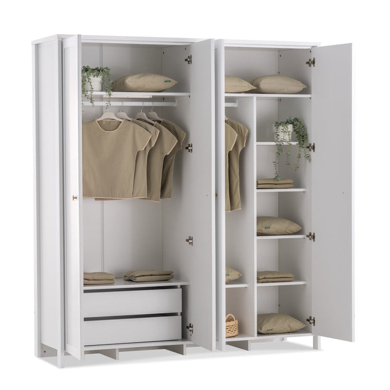 Atmacha Home And Living Wardrobe Flora Wardrobe