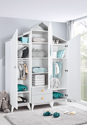 Atmacha Home And Living Wardrobe Nia Wardrobe