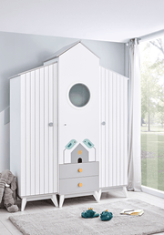 Atmacha Home And Living Wardrobe Nia Wardrobe