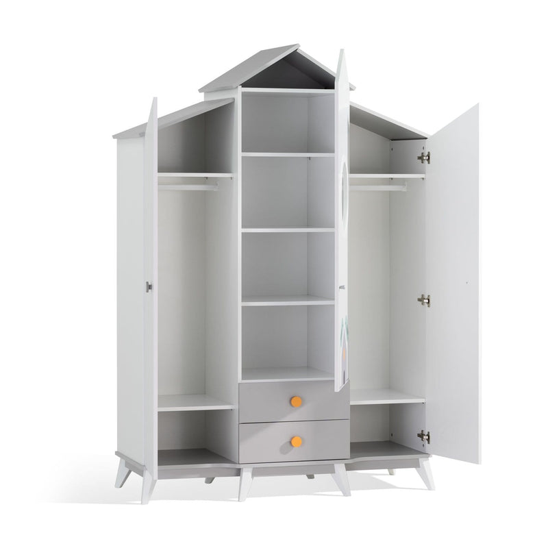 Atmacha Home And Living Wardrobe Nia Wardrobe