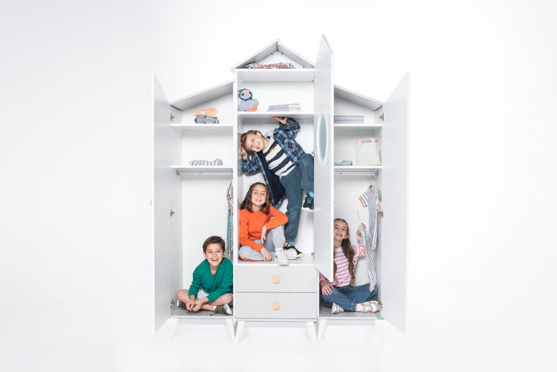Atmacha Home And Living Wardrobe Nia Wardrobe