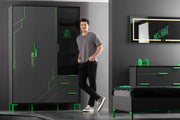 Atmacha Home And Living Wardrobe Nova Wardrobe