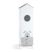 Atmacha Home And Living Wardrobe Single Door Nia Wardrobe