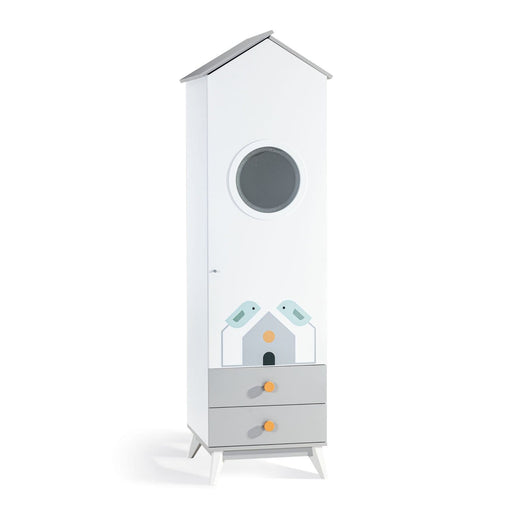 Atmacha Home And Living Wardrobe Single Door Nia Wardrobe