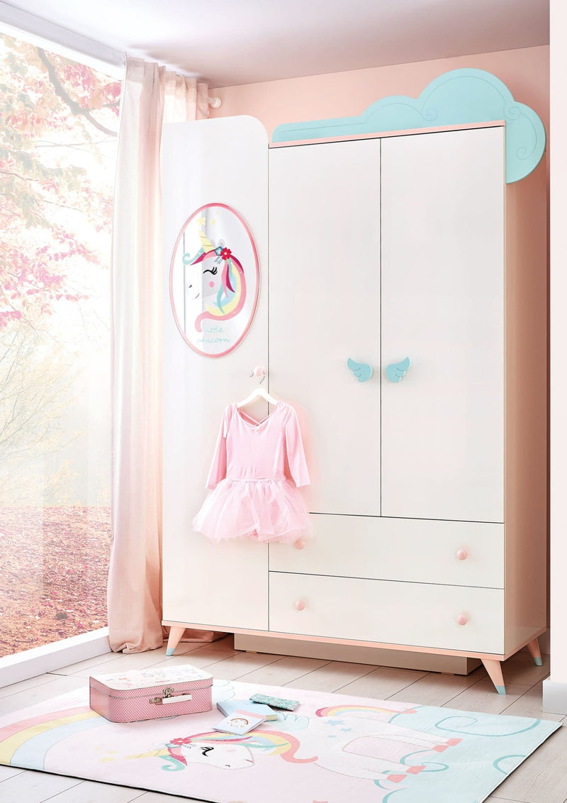 Atmacha Home And Living Wardrobe Unicorn Wardrobe