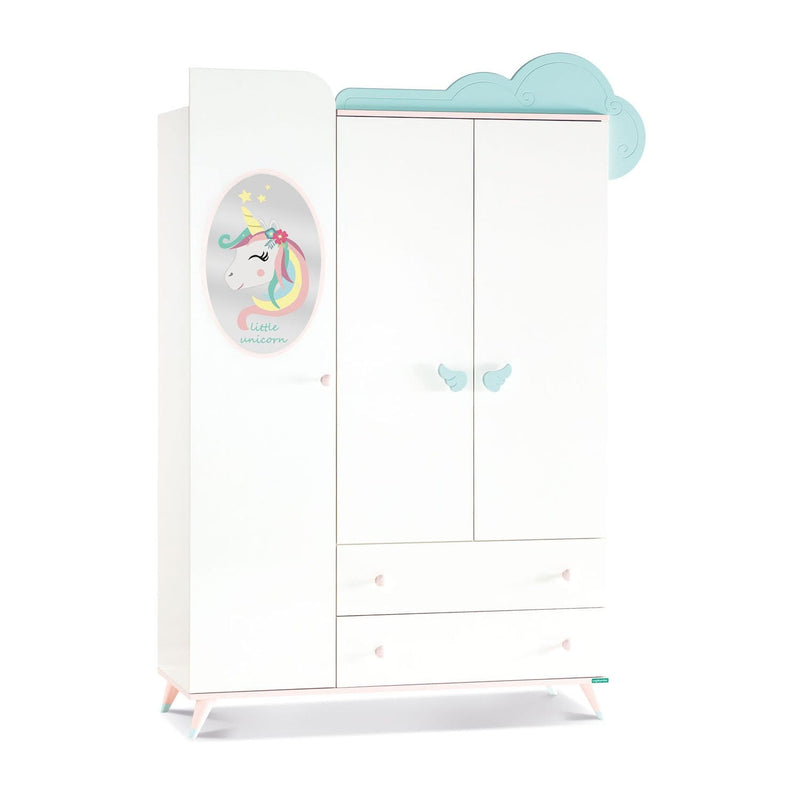 Atmacha Home And Living Wardrobe Unicorn Wardrobe