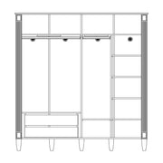 Atmacha Home And Living Wardrobe Vega Wardrobe