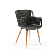 Atmacha Home & Living Armchair Black / Blk Eva-N Knitted Armchair