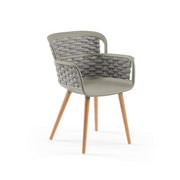 Atmacha Home & Living Armchair Cement Gray / Grey Eva-N Knitted Armchair