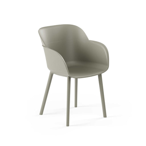 Atmacha Home & Living Armchair Cement Gray Shell-P Armchair