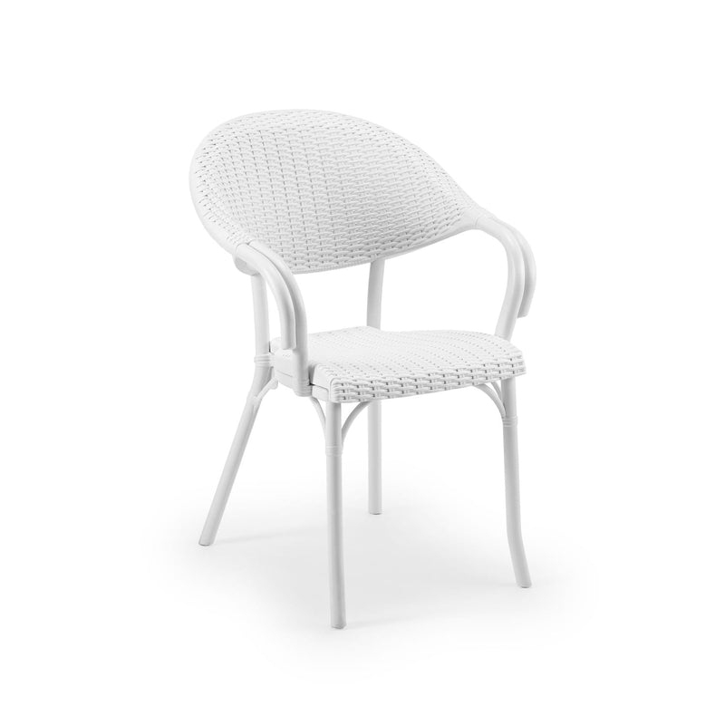Atmacha Home & Living Armchair Ivory White Flash-R Armchair