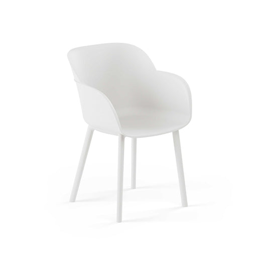 Atmacha Home & Living Armchair Ivory White Shell-P Armchair