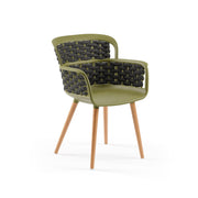 Atmacha Home & Living Armchair Khaki / Black Eva-N Knitted Armchair