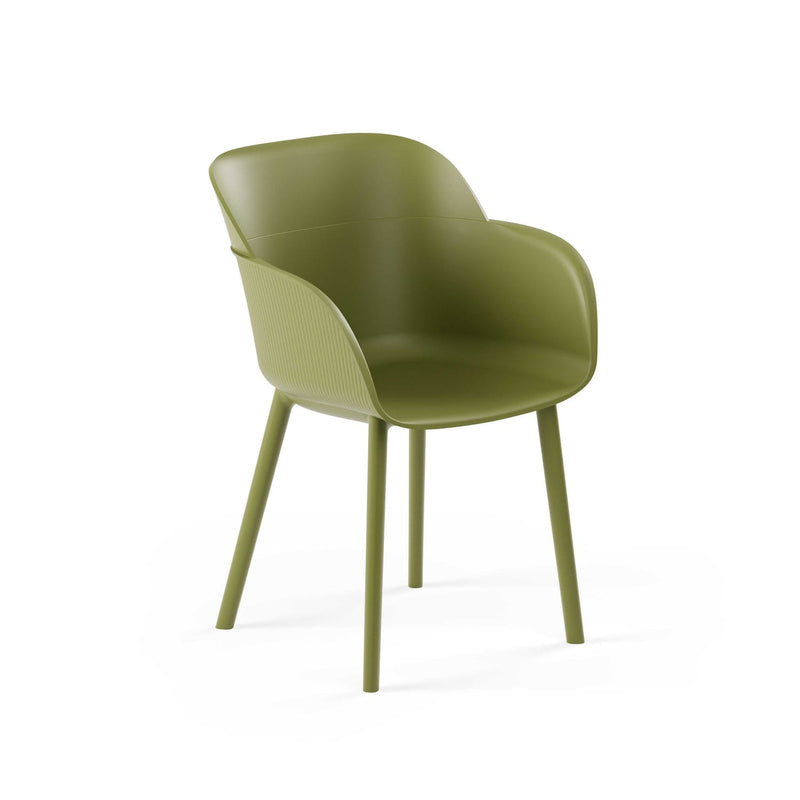 Atmacha Home & Living Armchair Khaki Shell-P Armchair