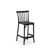 Atmacha Home & Living Bar Stool Black Gozo Bar | 65 cm Bar Chair