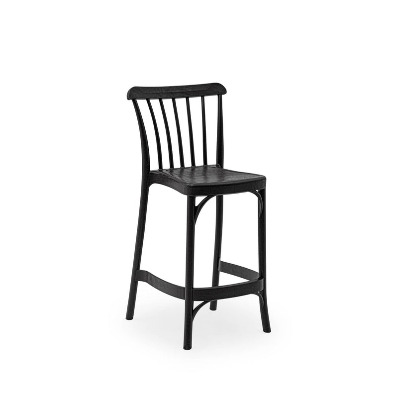 Atmacha Home & Living Bar Stool Black Gozo Bar | 65 cm Bar Chair
