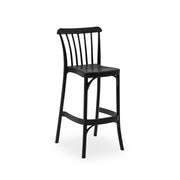 Atmacha Home & Living Bar Stool Black Gozo Bar | 75 cm Bar Chair