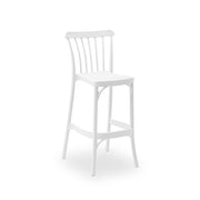 Atmacha Home & Living Bar Stool Ivory White Gozo Bar | 75 cm Bar Chair