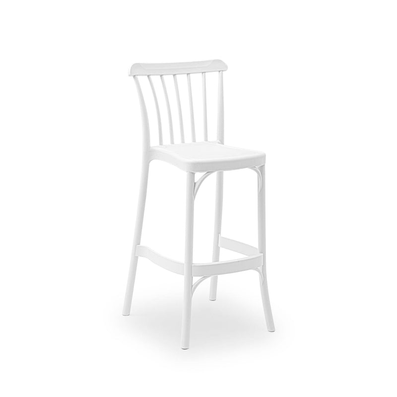 Atmacha Home & Living Bar Stool Ivory White Gozo Bar | 75 cm Bar Chair