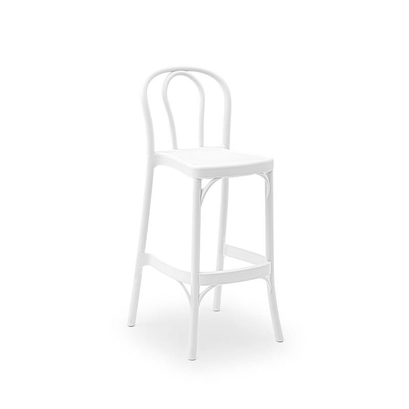 Atmacha Home & Living Bar Stool Ivory White Sozo Bar | 75 cm Bar Chair