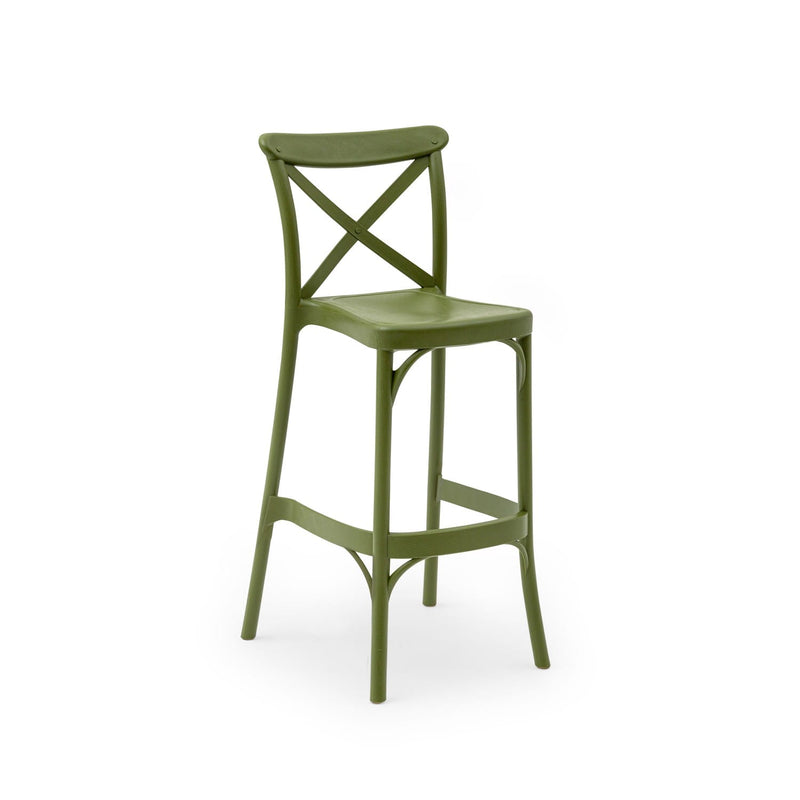 Atmacha Home & Living Bar Stool Khaki Capri Bar | 75 cm Bar Chair