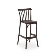 Atmacha Home & Living Bar Stool Wenge Gozo Bar | 75 cm Bar Chair