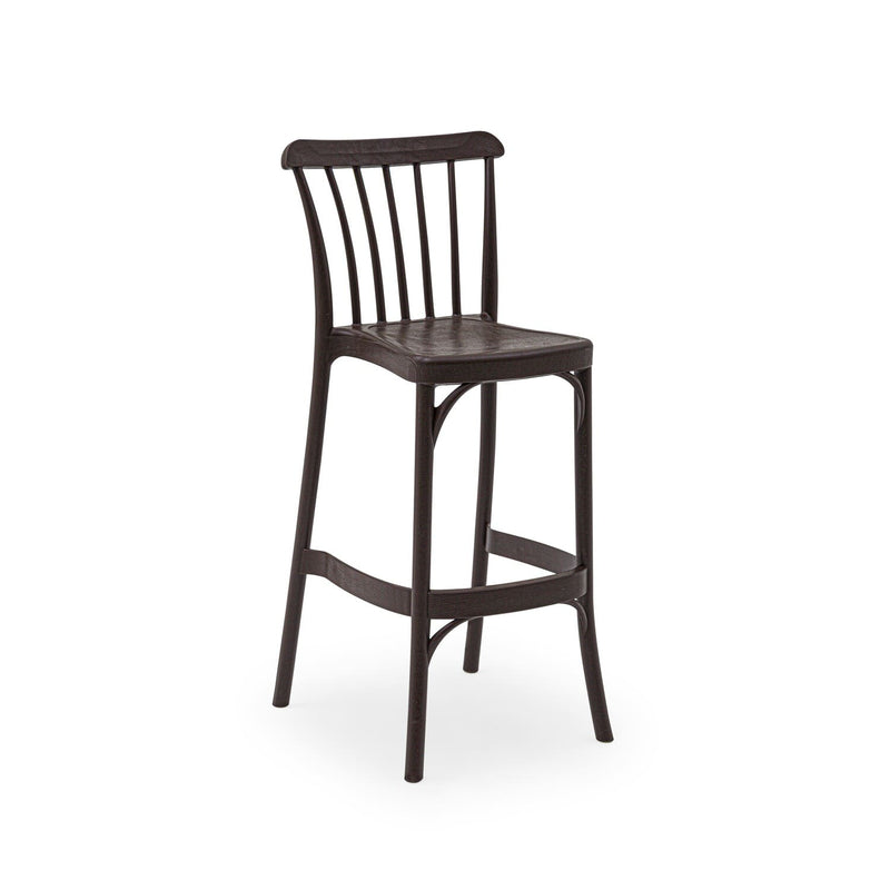 Atmacha Home & Living Bar Stool Wenge Gozo Bar | 75 cm Bar Chair