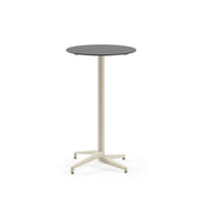 Atmacha Home & Living Bar Table Hpl/cpl Anthracite Gray (3155) / Beige Moon-C Bar Ø69 | Fixed Bar Table