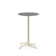 Atmacha Home & Living Bar Table Hpl/cpl Anthracite Gray (3155) / Beige Moon-C Bar Ø77 cm | Fixed Bar Table