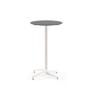 Atmacha Home & Living Bar Table Hpl/cpl Anthracite Gray (3155) / Ivory White Moon-C Bar Ø69 | Fixed Bar Table