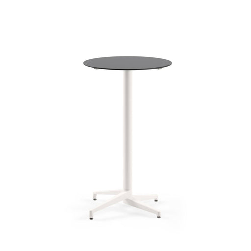Atmacha Home & Living Bar Table Hpl/cpl Anthracite Gray (3155) / Ivory White Moon-C Bar Ø69 | Fixed Bar Table