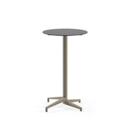 Atmacha Home & Living Bar Table Hpl/cpl Anthracite Gray (3155) / Mink Moon-C Bar Ø69 | Fixed Bar Table