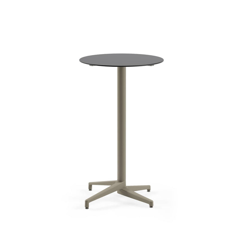 Atmacha Home & Living Bar Table Hpl/cpl Anthracite Gray (3155) / Mink Moon-C Bar Ø69 | Fixed Bar Table