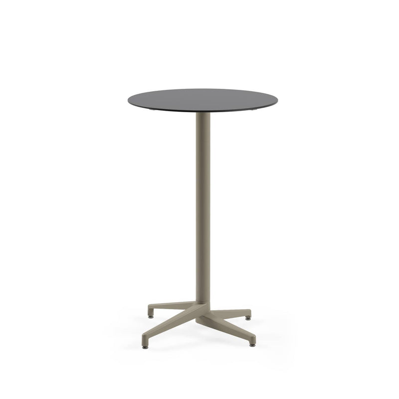 Atmacha Home & Living Bar Table Hpl/cpl Anthracite Gray (3155) / Mink Moon-C Bar Ø77 cm | Fixed Bar Table